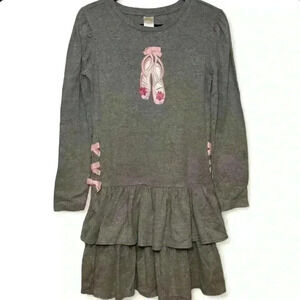 Gymboree - Grey Ballerina Dress- Girls size 12